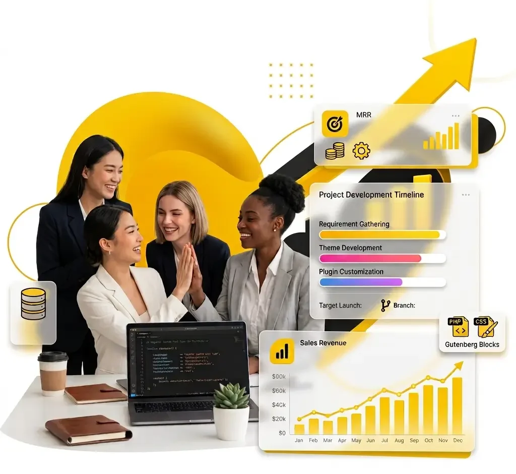 WordPress website development services