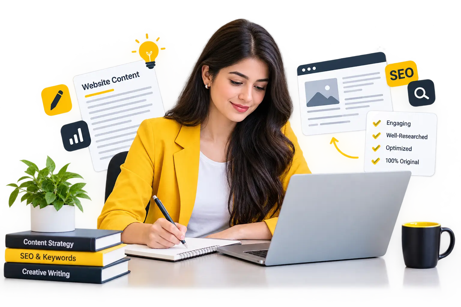 Website content writing services